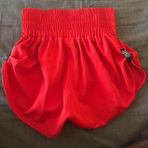 Tiger Friday red shorts!